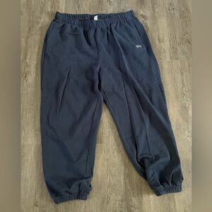 Navy Blue Alo Joggers